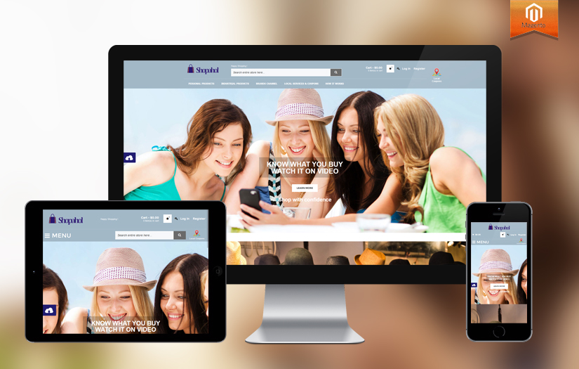 Multi-vendor Ecommerce Marketplace Website screenshot 1
