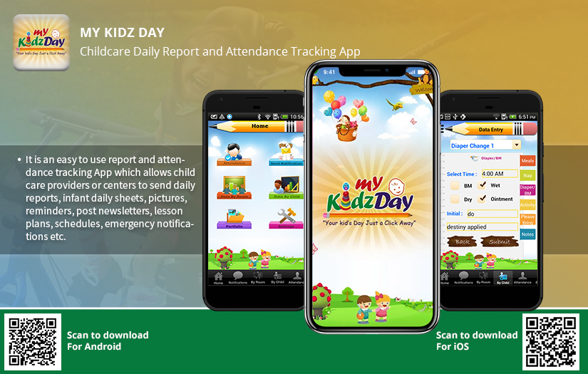 Childcare Daily Report and Attendance Tracking App screenshot 1