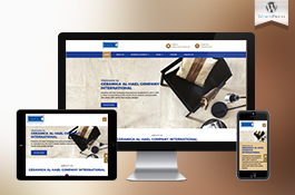 Website for Ceramic industry client