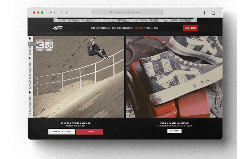 Vans - Frontend Development screenshot 2