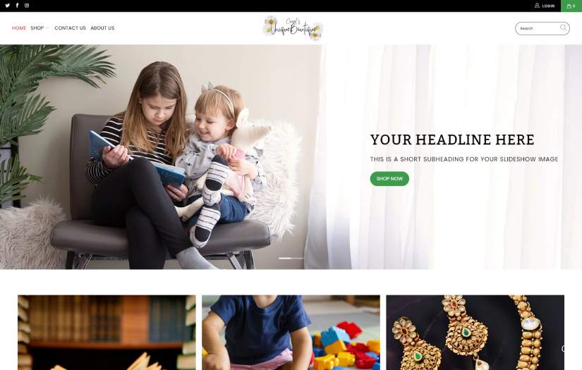 Carmel's Unique Boutique screenshot 1