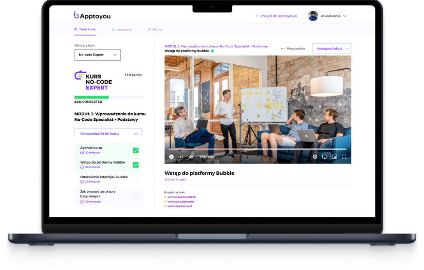Apptoyou.pl Academy screenshot 1