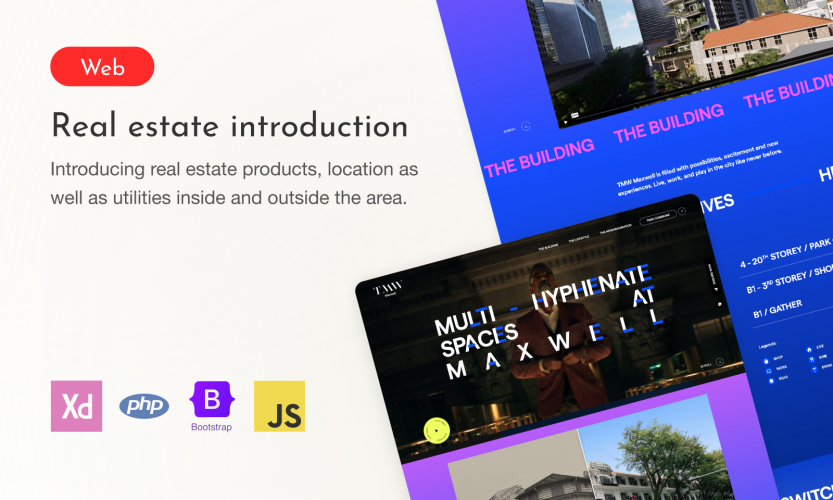 Real estate Portal Site screenshot 1