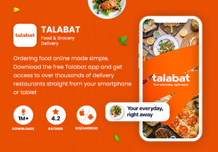 Talabat : Order food online in UAE screenshot 1