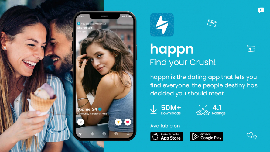 Happn screenshot 1