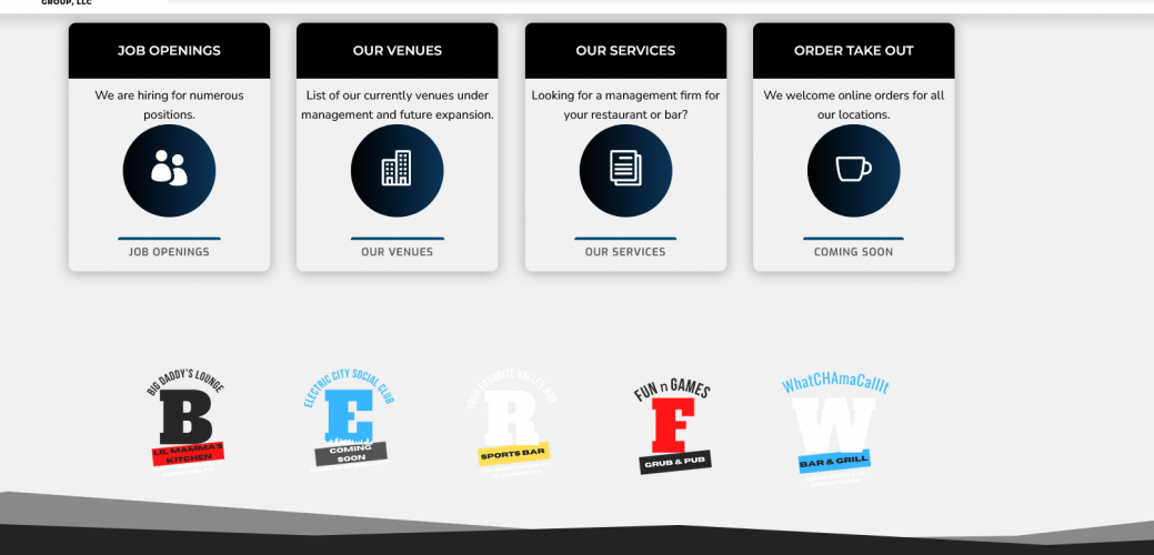 Bar And Restaurant Group - Pennsylvania screenshot 1