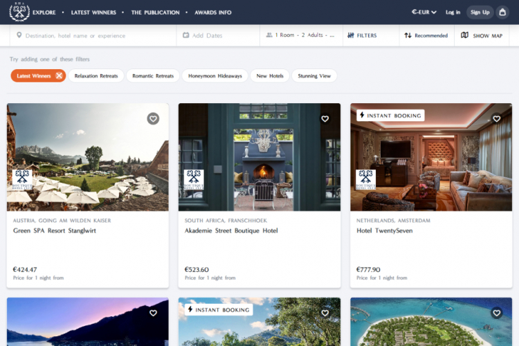 Hotel Booking Platform for an International Organization screenshot 2
