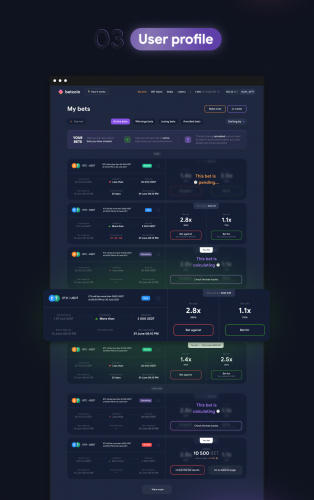 Betcoin Bet for Crypto  screenshot 1