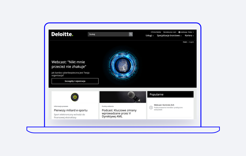 Deloitte screenshot 1