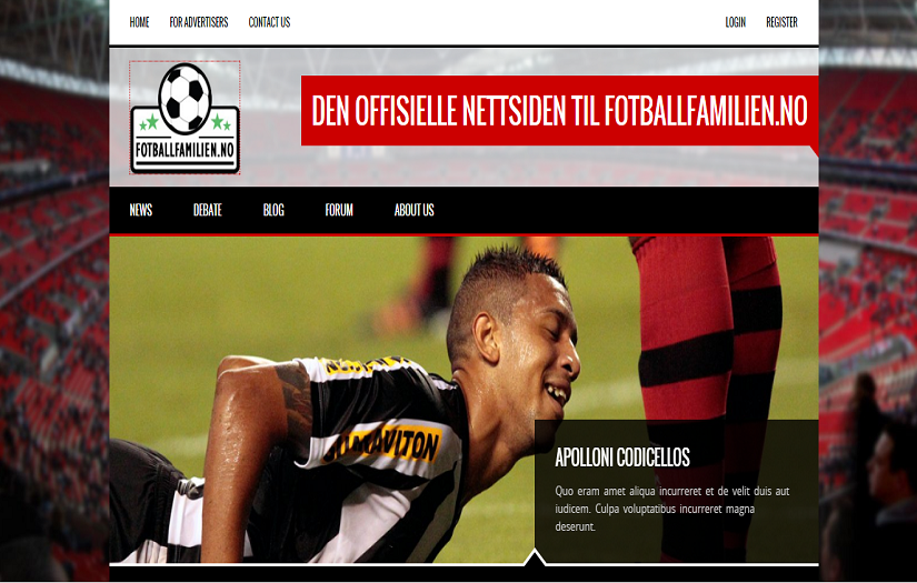 Fotball Familien screenshot 1