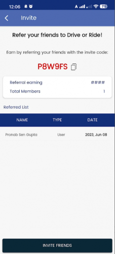 FirtiGari Ride Sharing Mobile Apps screenshot 3