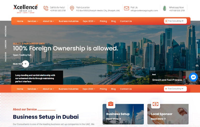 Xcellence Group LLC screenshot 1