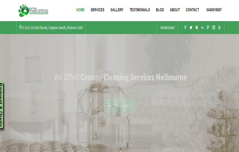 Canopy Cleaning Services Melbourne screenshot 1