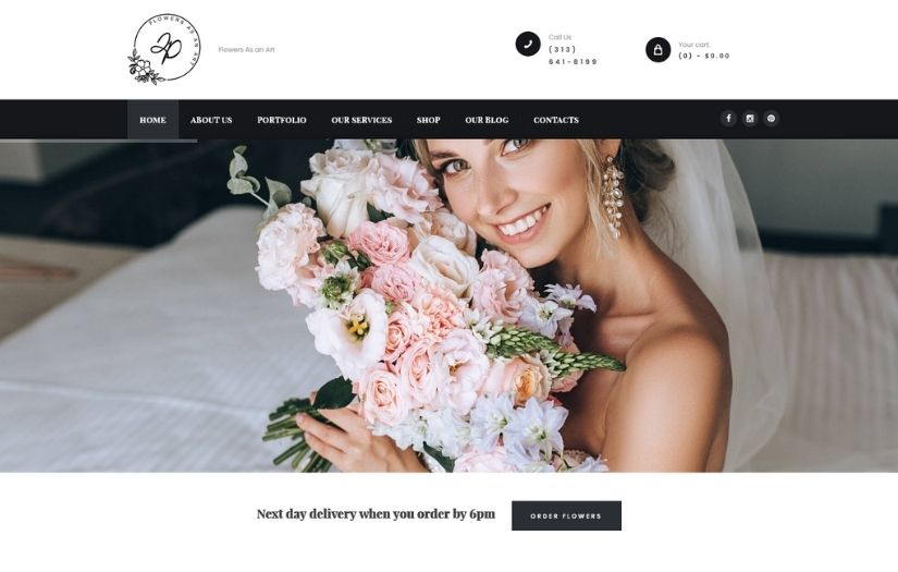 Flowers as an art screenshot 1