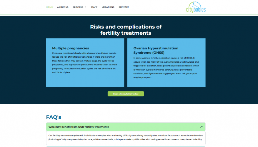 Helping City Babies Grow — Best Web Design and Expert SEO Services by Navicosoft in Melbourne screenshot 2