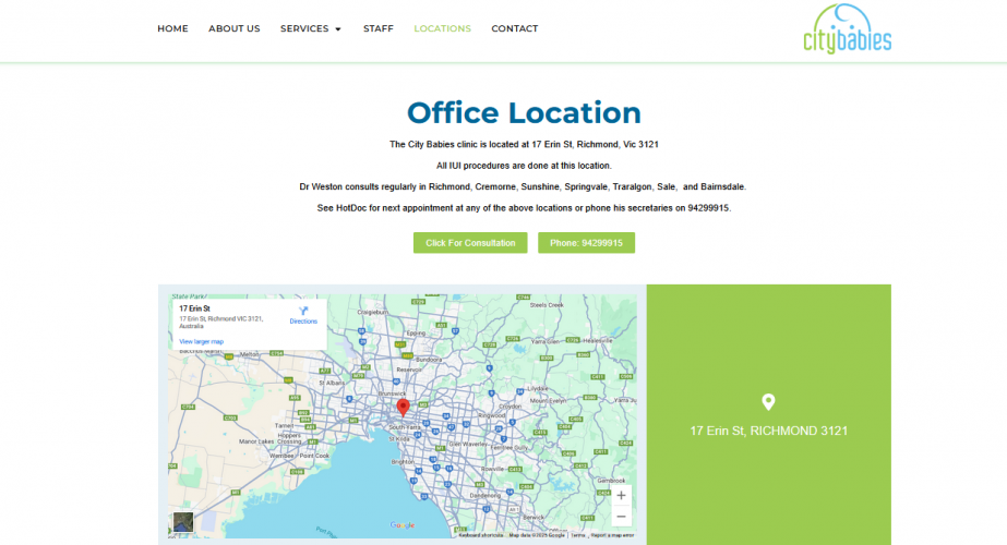 Helping City Babies Grow — Best Web Design and Expert SEO Services by Navicosoft in Melbourne screenshot 3
