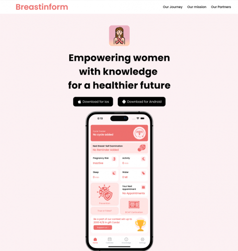 Breastinform screenshot 1
