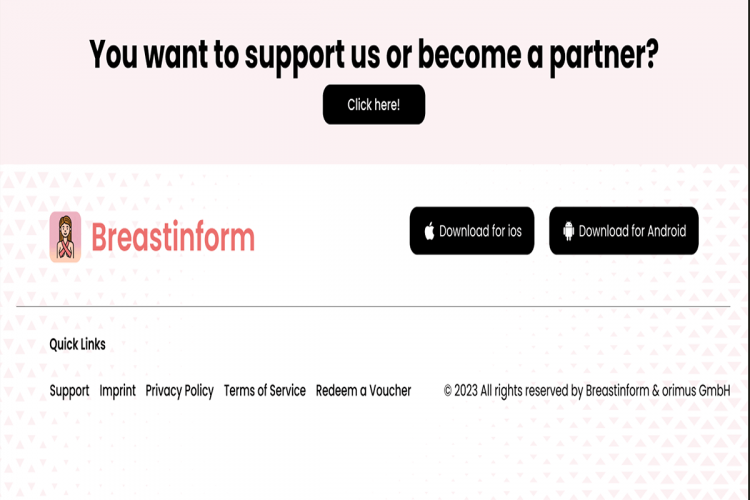 Breastinform screenshot 2