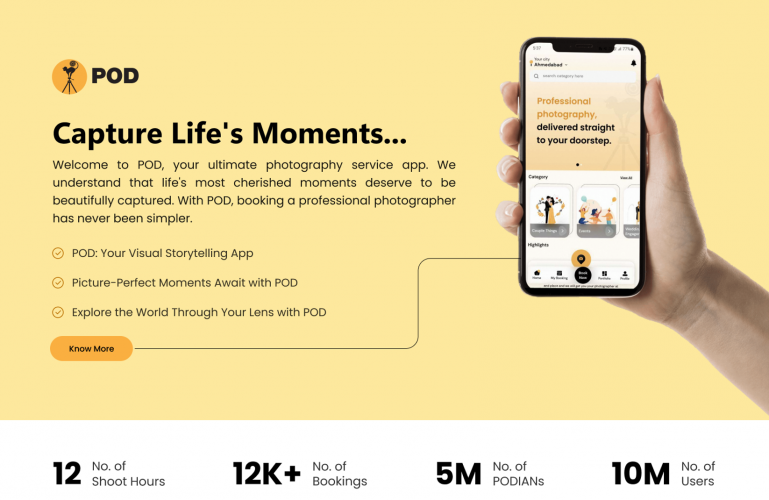 Photographer on Demand screenshot 1