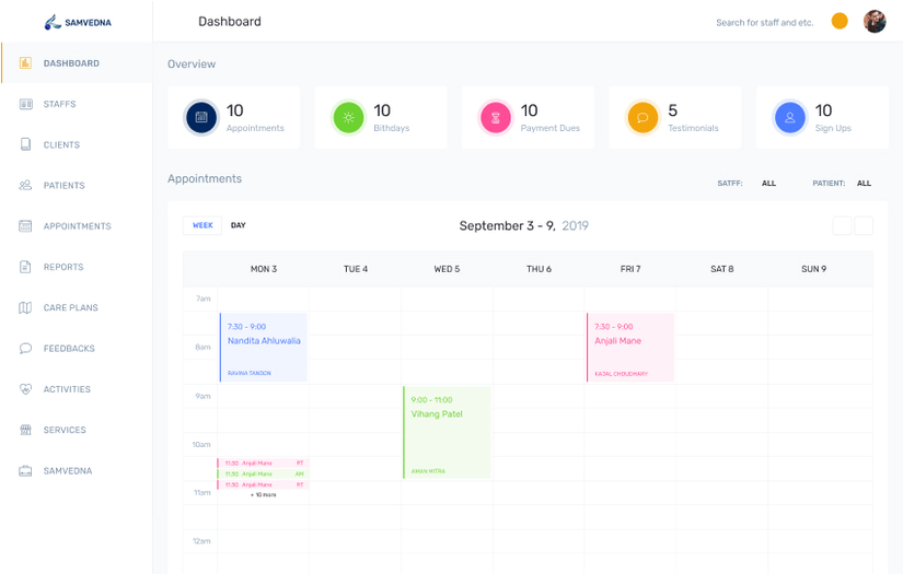Samvedna screenshot 1
