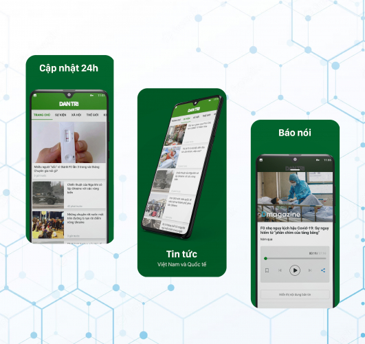 Dan Tri News screenshot 1