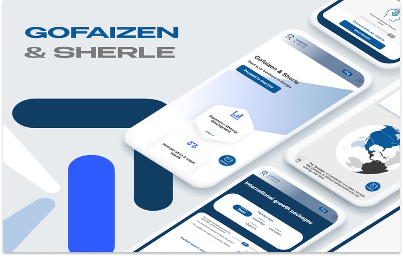 Corporate Website for Legal Company screenshot 1