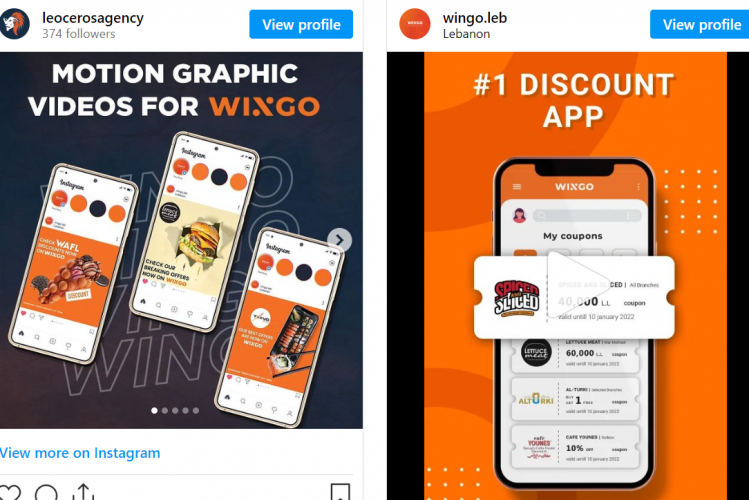 Social Media Animated Posts for Wingo screenshot 1
