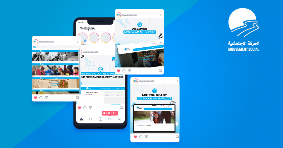 WEBSITE LAUNCH SOCIAL MEDIA CAMPAIGN For Mouvement Social screenshot 1