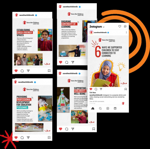 Education Day Social Media Campaign - Save the Children screenshot 1