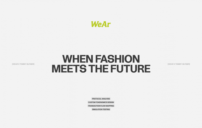 View project Phygital NFT for Premium Fashion - WeAr x Tommy Hilfiger screenshot 1