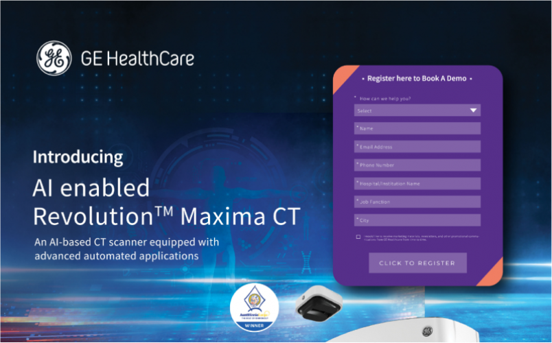 Crafted a Landing Page for a leading healthcare giant in the Fortune 500. screenshot 1