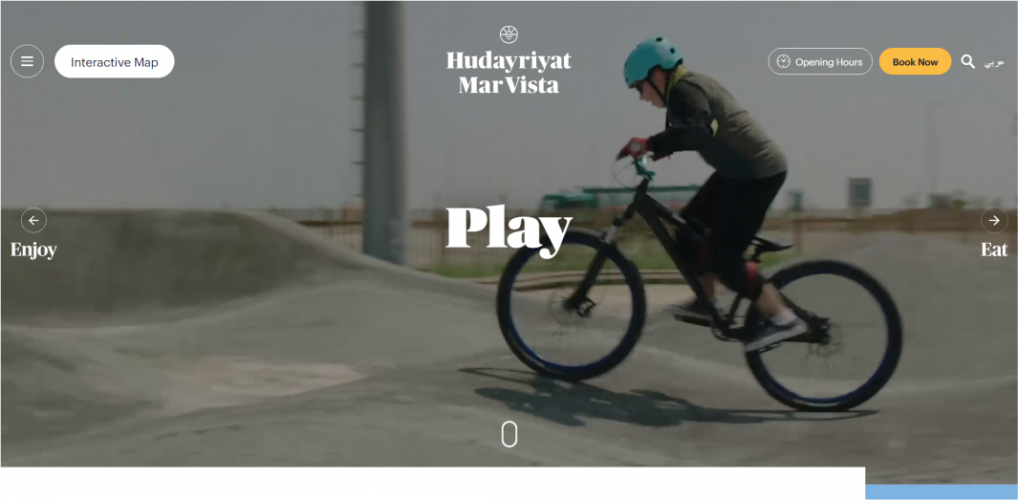 Establishing the digital presence for Hudayriyat Mar Vista. screenshot 1