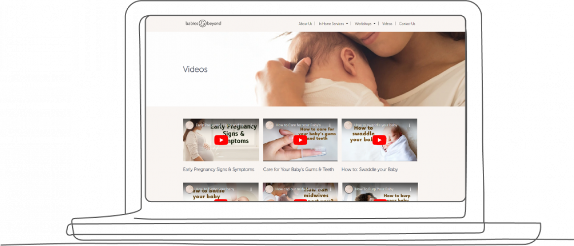 Integrating emotions with technology for Babies and Beyond. screenshot 2