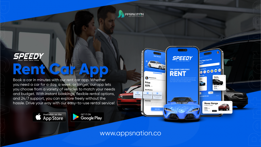 Speedy Rent Car App screenshot 1