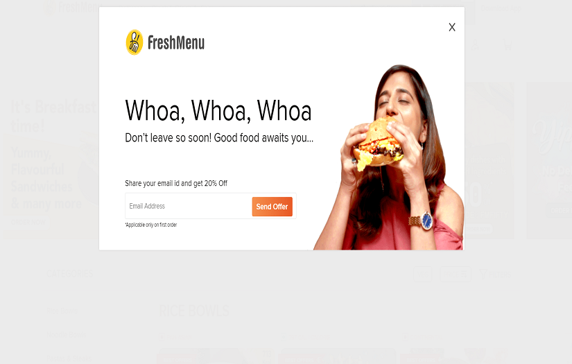 Fresh Menu screenshot 2