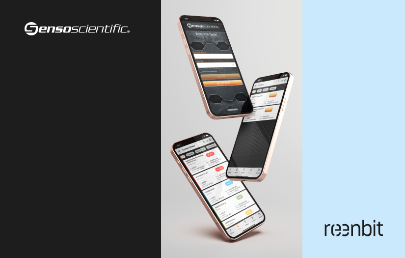 Wireless environmental tracking app for SensoScientific​ screenshot 1