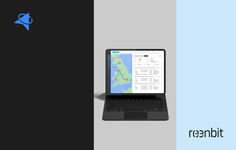 Delivery software for a leading UK provider screenshot 1