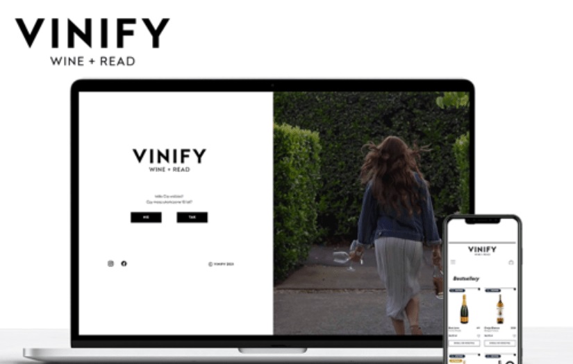 Vinify - ecommerce screenshot 1