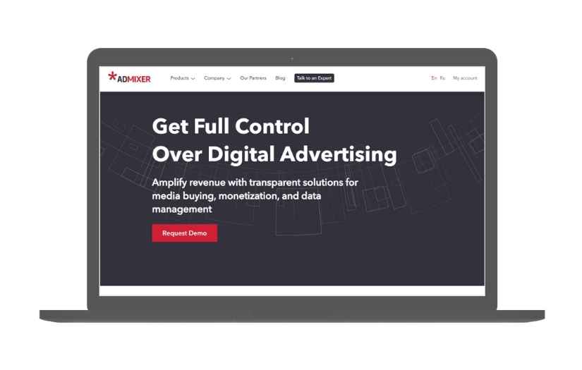 Website support for advertising company screenshot 1