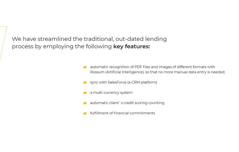 Loan management system screenshot 1