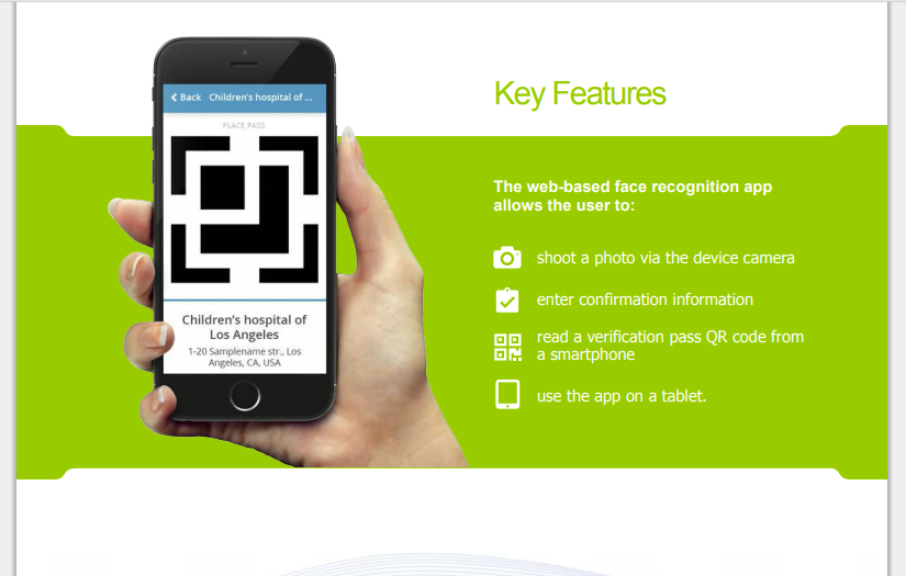 Patient Identification Software screenshot 1