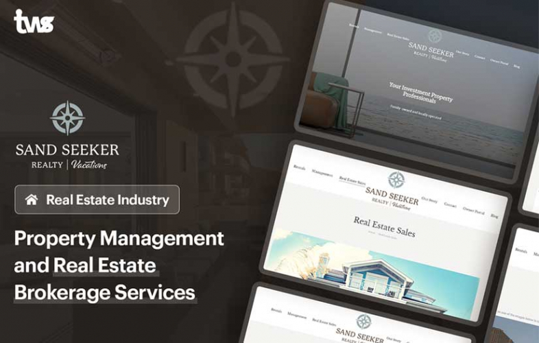 Real Estate Industry Website screenshot 1