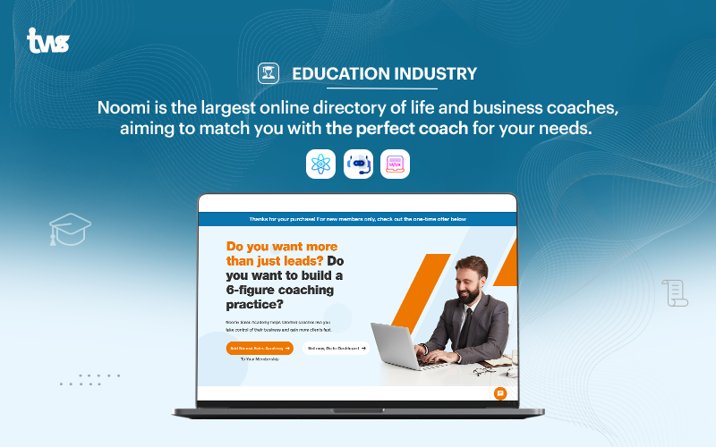 Education Industry Website screenshot 1