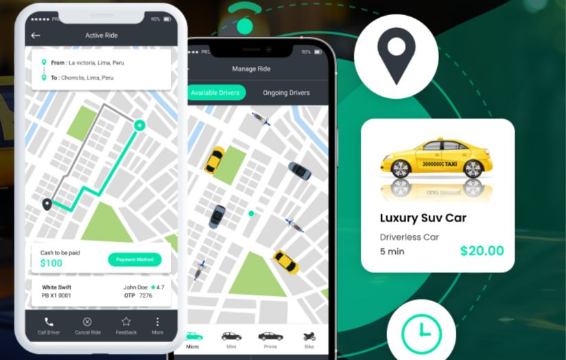 CereRides - Ride & Rental App Solution screenshot 1
