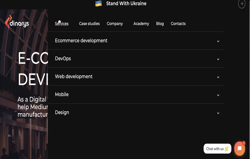Strategic DevOps Consulting for Dinarys screenshot 2