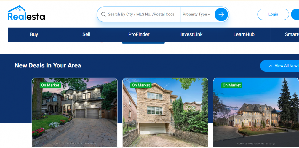 Leveraged Woosper's Digital Marketing Expertise for Realesta  screenshot 1