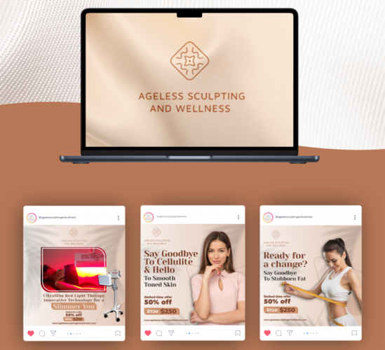 Social Media Marketing for Ageless Sculpting & Wellness screenshot 2