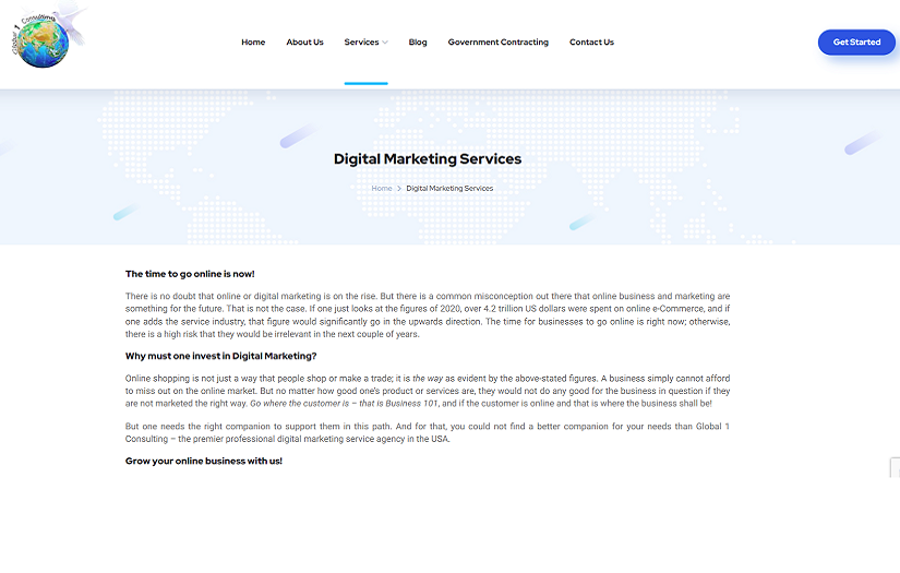 Digital Marketing Services screenshot 1