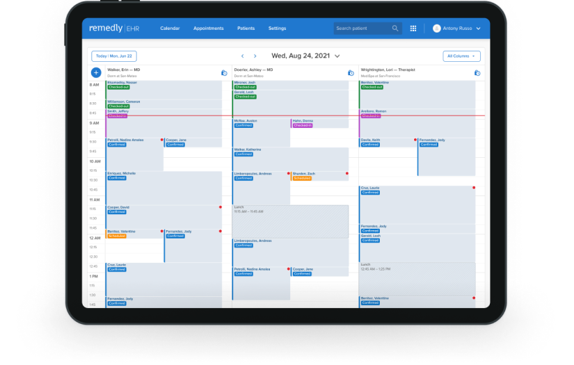 Web system for fiduciary business automation screenshot 1