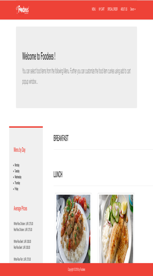 Foodees screenshot 1